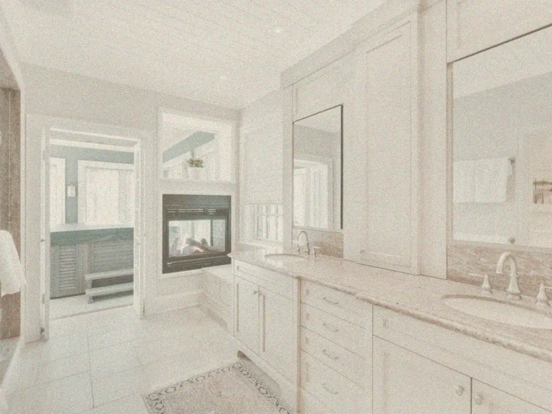 Salle d'eau vieillissante avant travaux à Obernai