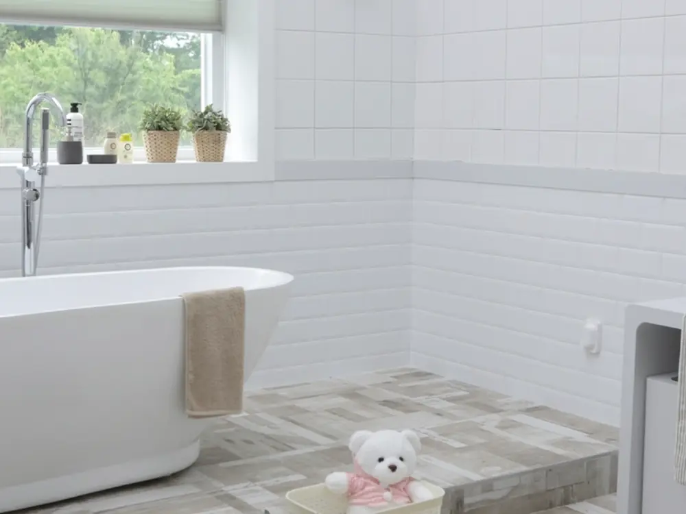 Salle de bains familiale rénovée à Obernai