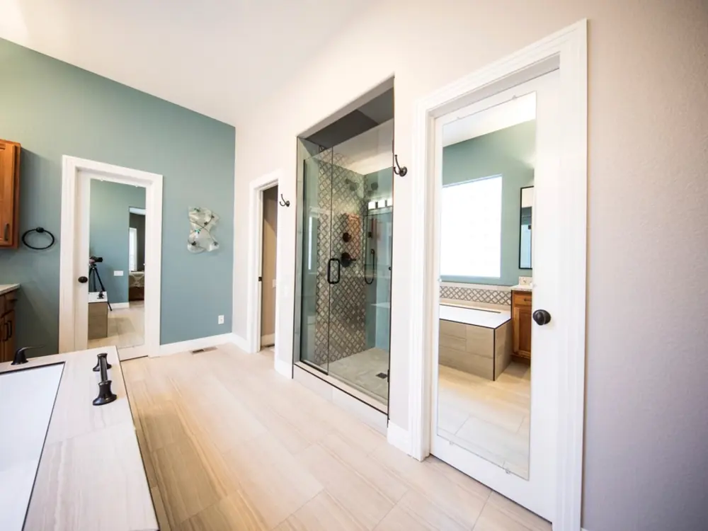 Salle de bains moderne rénovée clé en main dans le Bas-Rhin